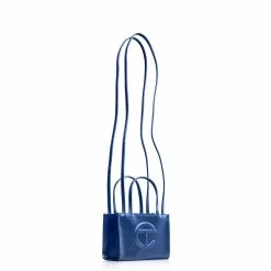 TELFAR Shopping Bags Small Cobalt Shopping Bag