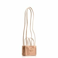 TELFAR Small Copper Shopping Bag Shopping Bags