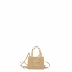 TELFAR Small Cream Shopping Bag