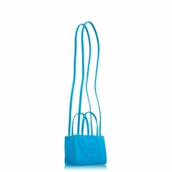 TELFAR Small Cyan Shopping Bag