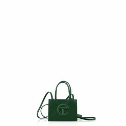 TELFAR Small Dark Olive Shopping Bag