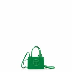 TELFAR Small Greenscreen Shopping Bag Shopping Bags