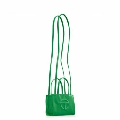 TELFAR Small Greenscreen Shopping Bag Shopping Bags