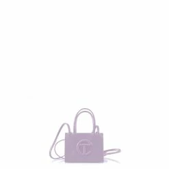 TELFAR Small Lavender Shopping Bag Shopping Bags