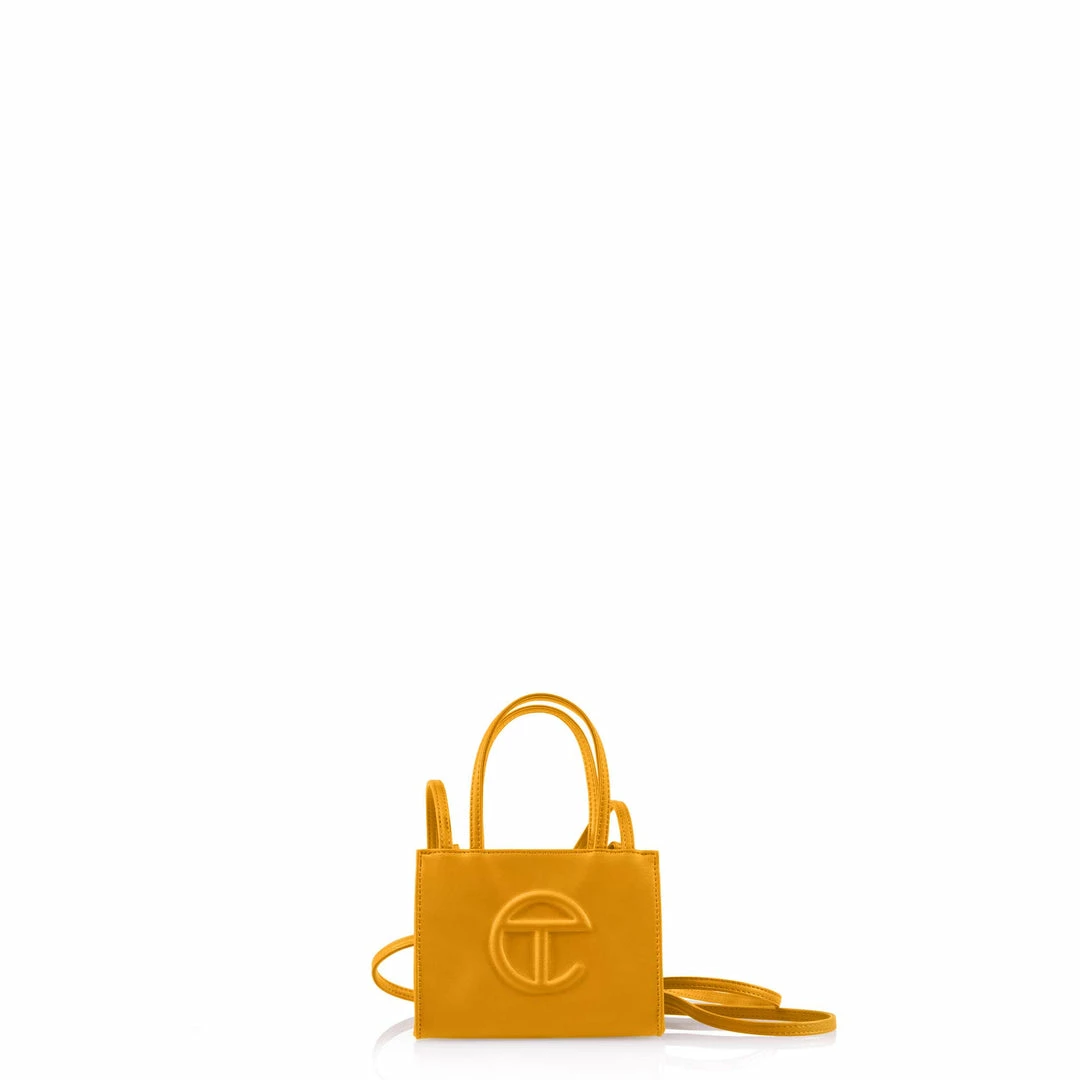 Hot Sale β TELFAR Small Mustard Shopping Bag π 1 TELFAR Small Mustard Shopping Bag