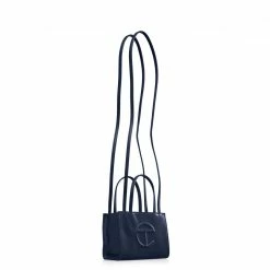 TELFAR Shopping Bags Small Navy Shopping Bag