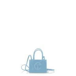 TELFAR Small Pool Blue Shopping Bag