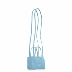 TELFAR Small Pool Blue Shopping Bag