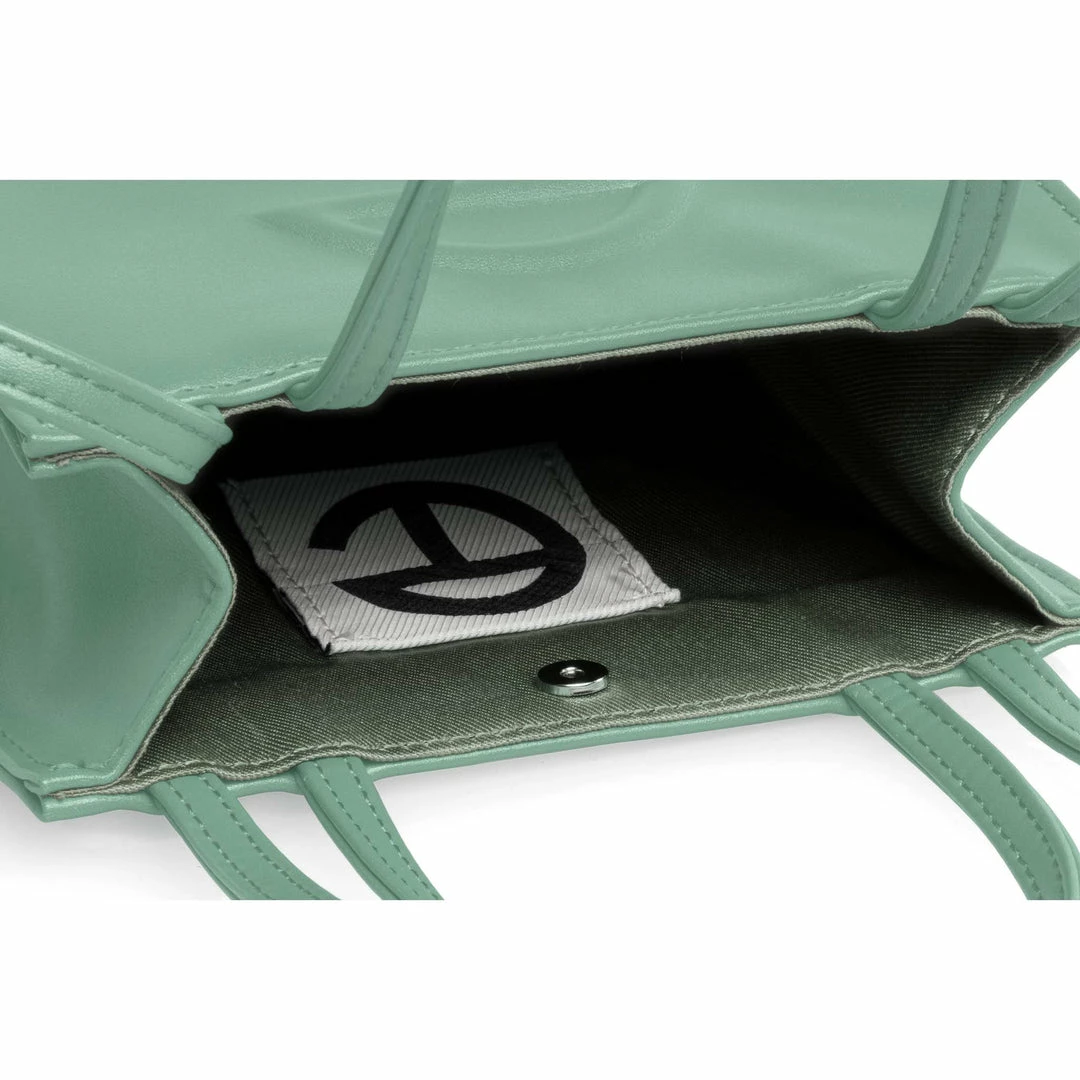 Best Sale π₯° TELFAR Small Sage Shopping Bag π 3 TELFAR Small Sage Shopping Bag