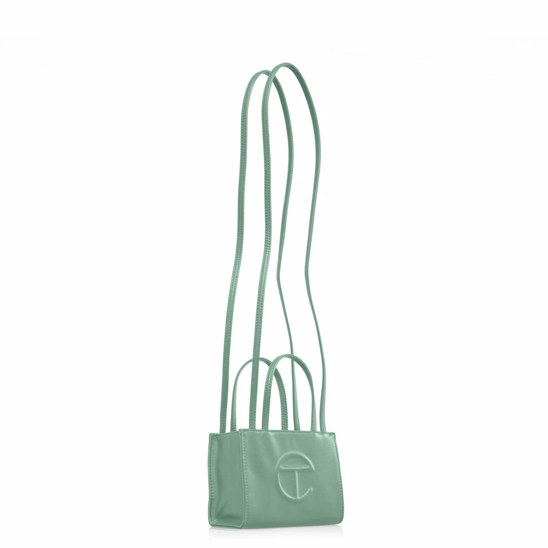 Best Sale π₯° TELFAR Small Sage Shopping Bag π 2 TELFAR Small Sage Shopping Bag
