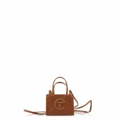 TELFAR Shopping Bags Small Tan Shopping Bag