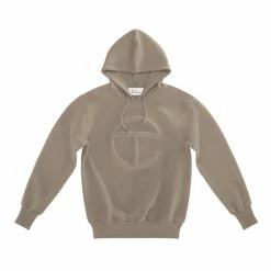 TELFAR Embossed Hoodie - Grey