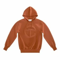 TELFAR Embossed Hoodie - Tan