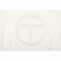 TELFAR Embossed Hoodie - White