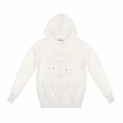 TELFAR Embossed Hoodie - White