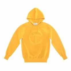 TELFAR Embossed Hoodie - Yellow