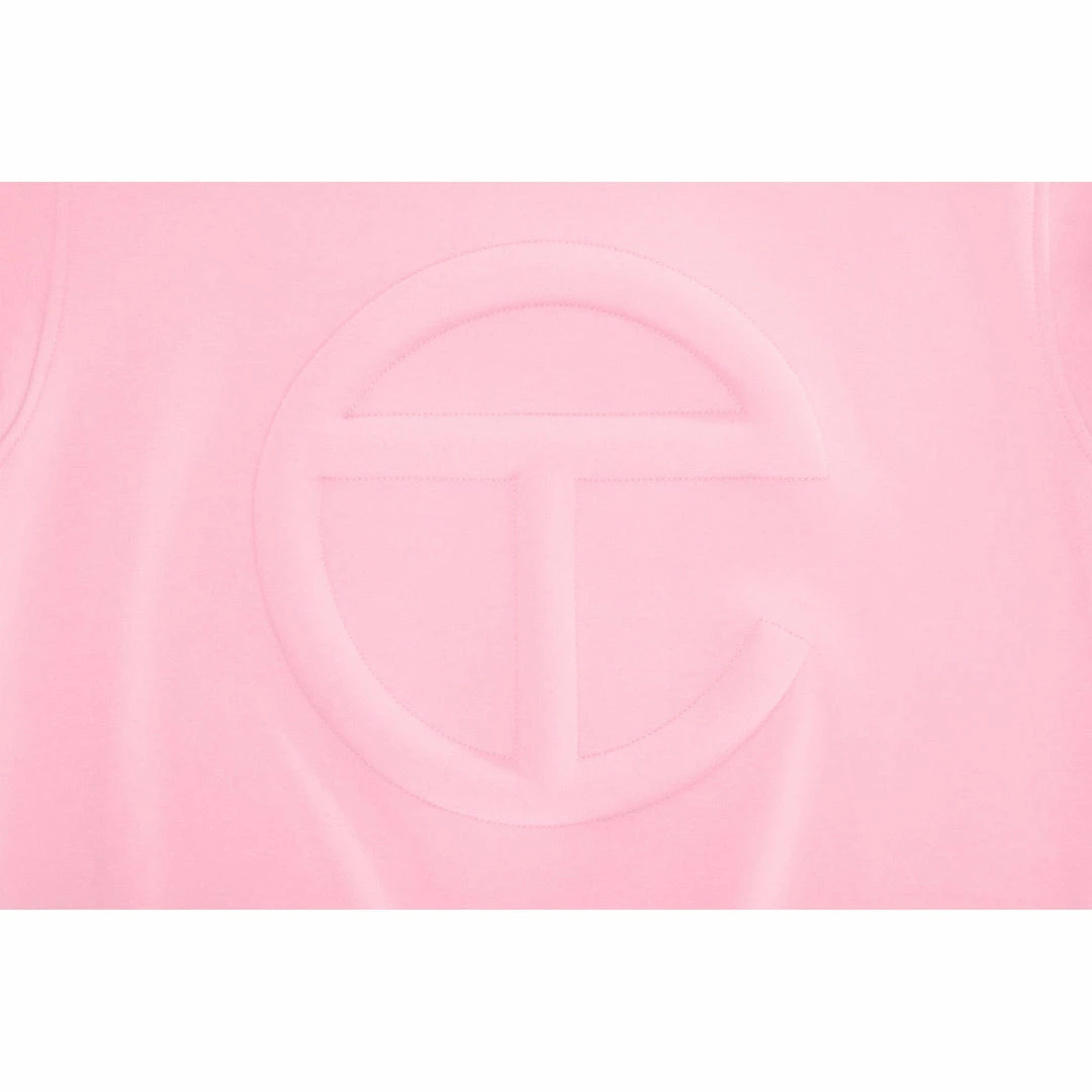 New ๐ฅฐ TELFAR Embossed Mockneck - Bubblegum ๐ 2 TELFAR Embossed Mockneck - Bubblegum