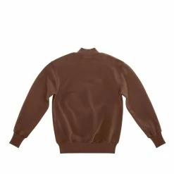 TELFAR Embossed Mockneck - Chocolate