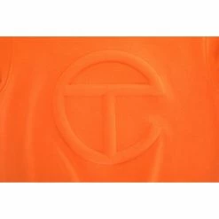 TELFAR Embossed Mockneck - Orange