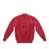 TELFAR Embossed Mockneck - Oxblood