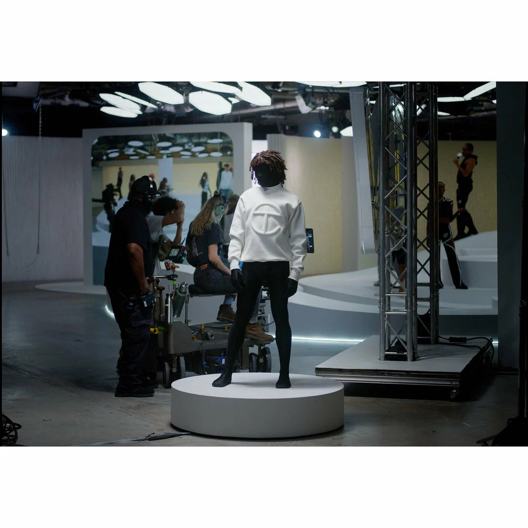 New π TELFAR Embossed Mockneck - Oxblood π 4 TELFAR Embossed Mockneck - Oxblood