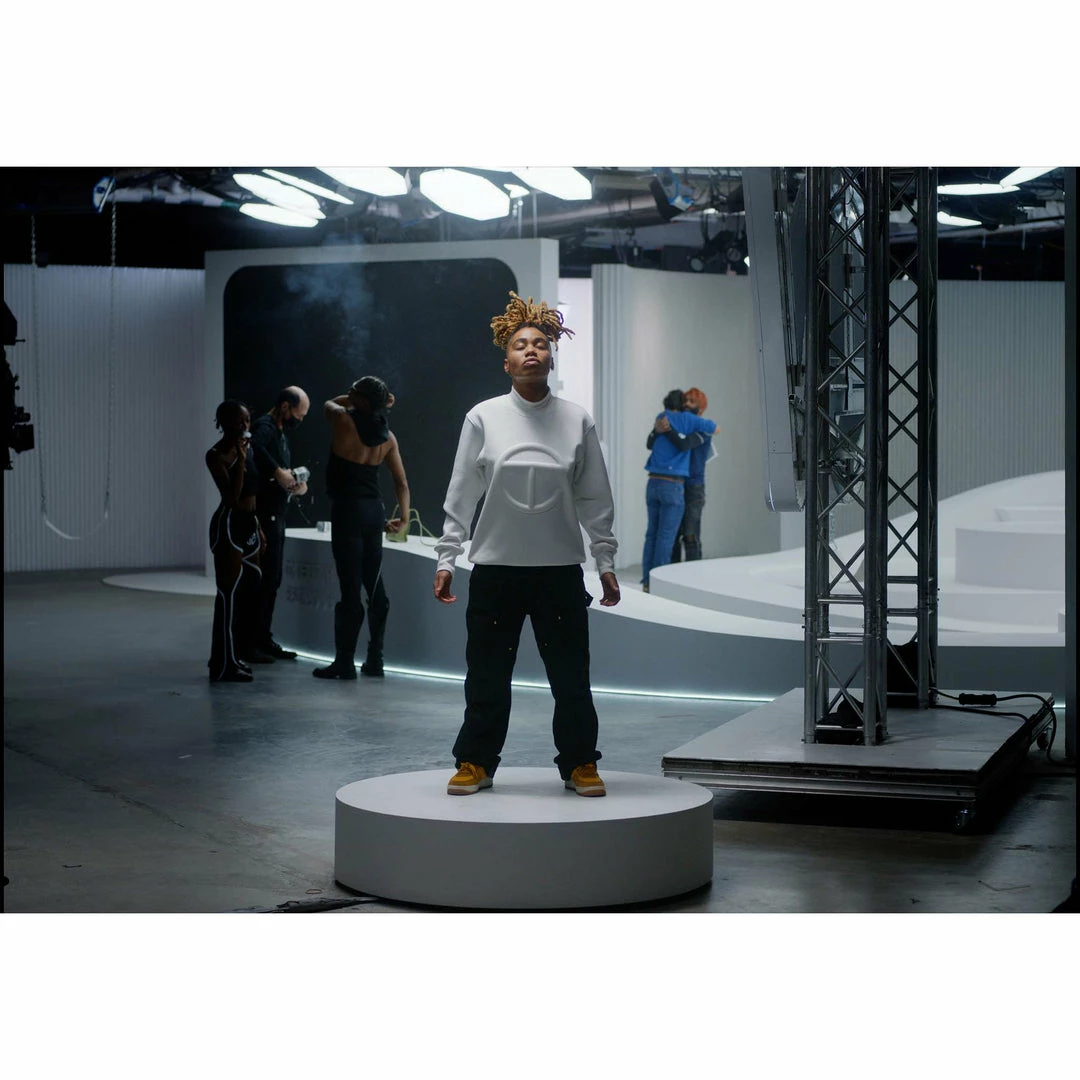 New ๐ฅฐ TELFAR Embossed Mockneck - Bubblegum ๐ 5 TELFAR Embossed Mockneck - Bubblegum