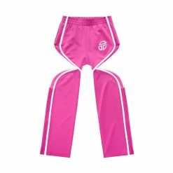 TELFAR Thigh-Hole Track Pant - Azalea