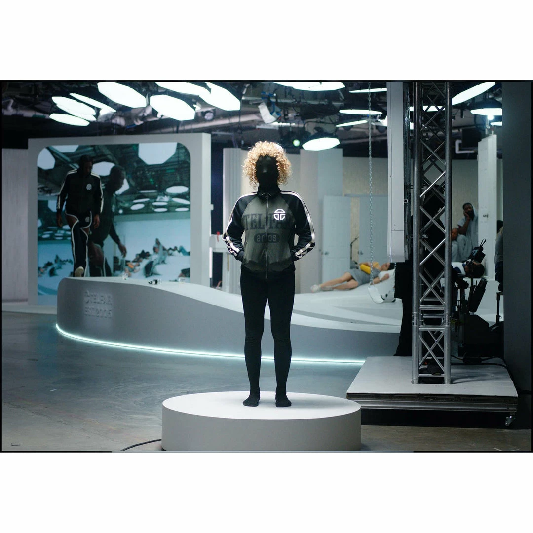 Brand new โญ TELFAR Track Jacket - Black ๐ฅ 4 TELFAR Track Jacket - Black