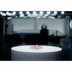 TELFAR Hats + Belts Logo Belt - Silver/Bubblegum