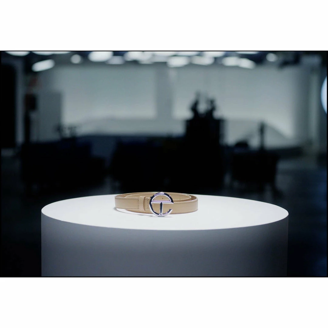 Best deal π TELFAR Logo Belt - Silver/Cream Hats + Belts π 6 TELFAR Logo Belt - Silver/Cream Hats + Belts