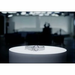 TELFAR Logo Belt - Silver/Silver