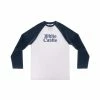 White Castle Raglan Long-sleeve T-shirt - Navy White Castle X TELFAR