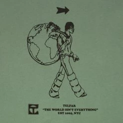 Buy ๐ TELFAR World Tour T - Olive T-Shirts ๐ฅฐ 6 TELFAR World Tour T - Olive T-Shirts