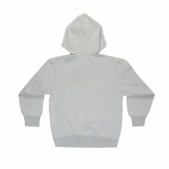 TELFAR Zip-up Hoodie - Heather Grey Hoodies + Sweats