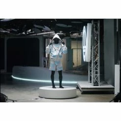 TELFAR Camo T-shirt - Blue/Bone