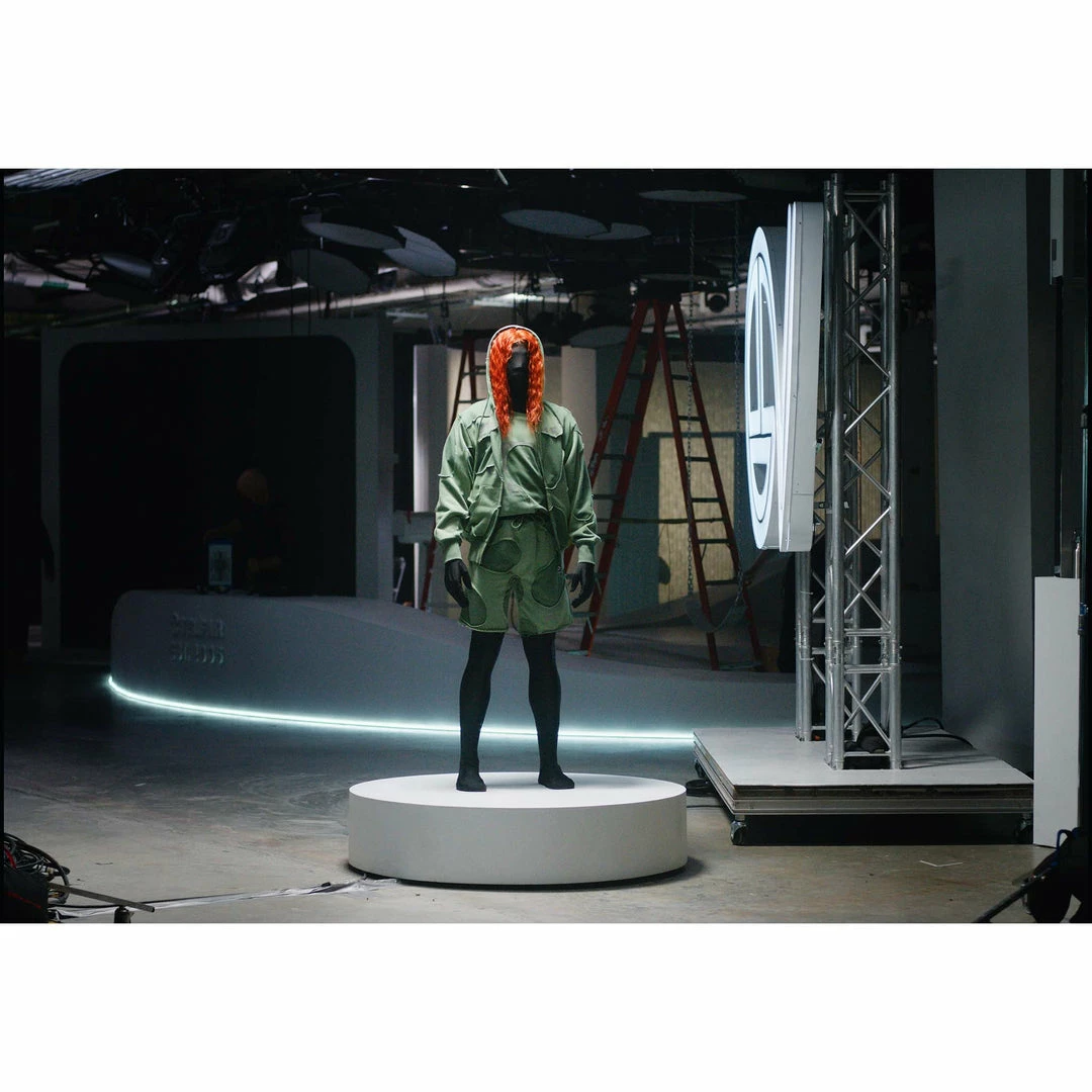 Promo 🤩 TELFAR Camo T-shirt - Olive Drab ✨ 4 TELFAR Camo T-shirt - Olive Drab